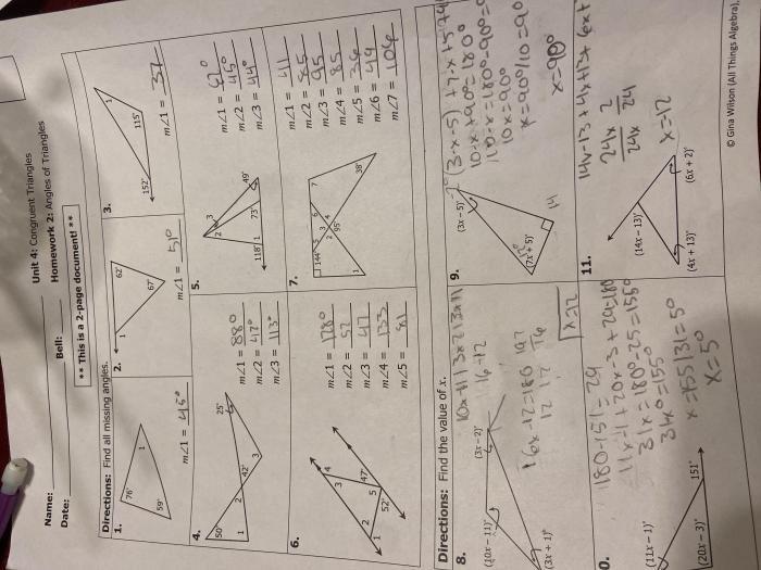 Ch 7 notes right triangles answer key