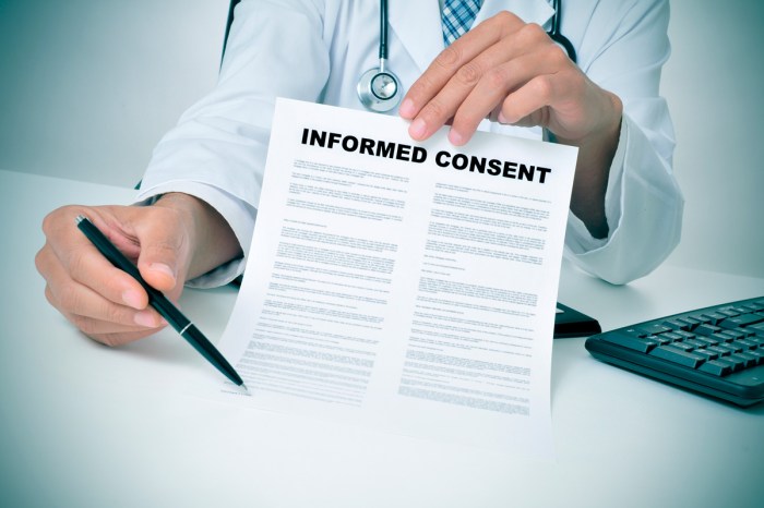 Consent informed procedure justify risk surgical philly